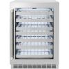 imageZLINE Autograph Edition 24 in Touchstone Dual Zone 44 Bottle Wine Cooler with Stainless Steel Glass Door and Polished Nickel Helix Handle RWDOZS24KPN