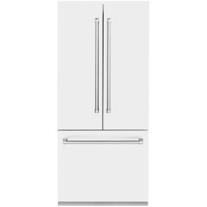 image36 in 3Door French Door Refrigerator with Internal Ice amp Water Dispenser with White Matte Panels