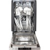 image:imageZLINE 18 in Compact Top Control Dishwasher in Black Matte 120Volt with Stainless Steel Tub and Traditional Style Handle