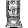 image:imageZLINE 18 in Compact Top Control Dishwasher in HandHammered Copper 120Volt with Stainless Steel Tub and Traditional Style Handle