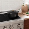 image:imageZLINE 5Piece Enameled Cast Iron Cookware Set in Black Matte CWSETSBLM5