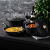 image:imageZLINE 5Piece Enameled Cast Iron Cookware Set in Black Matte CWSETSBLM5
