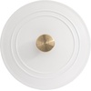 image:imageZLINE 5Piece Enameled Cast Iron Cookware Set in White Matte CWSETSWM5