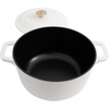 image:imageZLINE 5Piece Enameled Cast Iron Cookware Set in White Matte CWSETSWM5