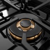 image:imageZLINE 36 in 52 cu ft Paramount Dual Fuel Range with 6 Burner Gas Cooktop and Electric Convection Oven in Black Satin Stainless Steel SDRBS36