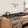 image:imageZLINE 48 in 60 cu ft Legacy Dual Fuel Range with Gas Cooktop and 2 Electric Ovens in Stainless Steel with 6 Brass Burners RABR48