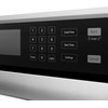 image:imageZLINE Autograph Edition 30 in Professional True Convection Single Wall Oven with Air Fry and Self Clean in Stainless Steel with Champagne Bronze Helix Handle WASZ30KCB
