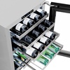 image:imageZLINE 24 in Touchstone Dual Zone 44 Bottle Wine Cooler With Black Matte Glass Door RWDOBLM24