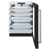 image:imageZLINE 24 in Touchstone Dual Zone 44 Bottle Wine Cooler With Black Matte Glass Door RWDOBLM24