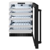 image:imageZLINE 24 in Touchstone Dual Zone 44 Bottle Wine Cooler With Black Stainless Steel Glass Door RWDOBS24