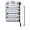image:imageZLINE 24 in Touchstone Dual Zone 44 Bottle Wine Cooler With White Matte Glass Door RWDOWM24