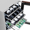 image:imageZLINE 24 in Touchstone Dual Zone 44 Bottle Wine Cooler with Hand Hammered Copper Glass Door RWDOHH24