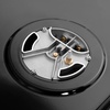 image:imageZLINE Autograph Edition 30 in Classic Gas Rangetop with 4 Burner DuoPro Cooktop in Stainless Steel and Matte Black Accents PCRTZ30MB