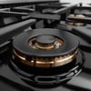 image:imageZLINE Autograph Edition 30 in Classic Gas Rangetop with 4 Burner DuoPro Cooktop in Stainless Steel and Matte Black Accents PCRTZ30MB