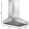image:imageZ Line 687RD36 1200 CFM Wall Mount Range Hood with Remote Dual Blower 36 Stainless Steel30 in
