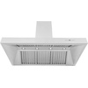 image:imageZ Line 687RD36 1200 CFM Wall Mount Range Hood with Remote Dual Blower 36 Stainless Steel48 in