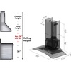 image:imageZLINE 30 Convertible Vent Wall Mount Range Hood in Stainless Steel amp Glass KZ30