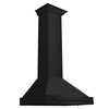 image:imageZLINE 30 in Convertible Black Stainless Steel Wall Mount Range Hood With Black Stainless Steel Handle BSKB4X30
