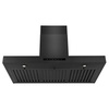 image:imageZLINE 36 Convertible Vent Wall Mount Range Hood in Black Stainless Steel BSKEN36