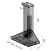 image:imageZLINE 36 in Designer Series Wall Mount Range Hood KB2BCXXX36