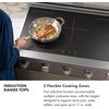 image:imageZLINE 36 in Paramount Induction Rangetop with 5 Element Cooktop in Stainless Steel