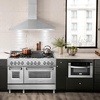 image:imageZLINE 48 in Wooden Wall Mount Range Hood in Cottage White  Includes Motor