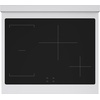 image:imageZLINE Autograph Edition 30 in 42 cu ft Paramount Induction Range with 4 Element Cooktop and Electric Convection Oven in Stainless Steel with Champagne Bronze Accents SINRZ30CB