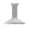 image:imageZLINE 30 in Designer Series Satin Stainless Steel Convertible Vent Wall Mount Range Hood 8KBS30
