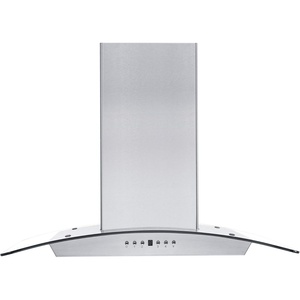 image:imageZLINE 30 Convertible Vent Wall Mount Range Hood in Stainless Steel amp Glass KZ30