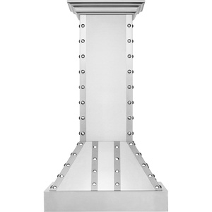 image:imageZLINE 36 in Ducted Vent Designer Series Wall Mount Range Hood in Satin Stainless Steel 6554SSSS3648 in