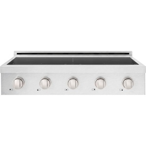 image:imageZLINE 36 in Paramount Induction Rangetop with 5 Element Cooktop in Satin Stainless Steel