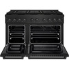 image:imageZLINE 48 in 67 cu ft Paramount Gas Range with 8 Burner DuoPro Cooktop and Dual Ovens in Black Stainless Steel PSGRB48