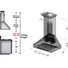 image:imageZLINE 48 in Designer Series Wall Mount Range Hood 655HBXXX48