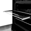 image:imageZLINE Autograph Edition 30 in Professional True Convection Double Wall Oven with Air Fry and Self Clean in Black Stainless Steel with Polished Gold Helix Handles WADBZ30KG