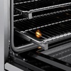 image:imageZLINE Autograph Edition 36 in 52 cu ft Paramount Induction Range with 5 Element Cooktop and Electric Convection Oven in Stainless Steel with Polished Gold Accents SINRZ36G
