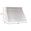 image:imageZLINE Kitchen and Bath 36 in 600 CFM Convertible Under Cabinet Range Hood in Stainless Steel RK52336