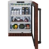 image:imageZLINE 24 in Touchstone 151 Can Beverage Fridge With Hand Hammered Copper Glass Door RBSOHH24
