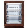 image:imageZLINE 24 in Touchstone 151 Can Beverage Fridge With Hand Hammered Copper Glass Door RBSOHH24