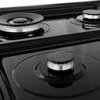 image:imageZLINE 24 in 28 cu ft Legacy Dual Fuel Range with 4 Burner Gas Cooktop and Electric Convection Oven in Stainless Steel with Satin Stainless Steel Door RASN24