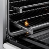 image:imageZLINE 24 in 32 cu ft Paramount Induction Range with 3 Element Cooktop and Electric Convection Oven in Stainless Steel with White Matte Door SINRWM24