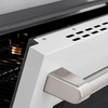 image:imageZLINE 24 in 32 cu ft Paramount Induction Range with 3 Element Cooktop and Electric Convection Oven in Stainless Steel with White Matte Door SINRWM24