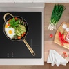 image:imageZLINE 24 in 32 cu ft Paramount Induction Range with 3 Element Cooktop and Electric Convection Oven in Stainless Steel with White Matte Door SINRWM24
