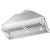 image:imageZLINE 28 Ducted Remote Blower Range Hood Insert in Stainless Steel 698RD2834 in