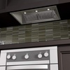 image:imageZLINE 28 Ducted Remote Blower Range Hood Insert in Stainless Steel 698RD2834 in