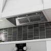 image:imageZLINE 28 Ducted Remote Blower Range Hood Insert in Stainless Steel 698RD2834 in