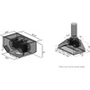 image:imageZLINE 28 Ducted Remote Blower Range Hood Insert in Stainless Steel 698RD2840 in