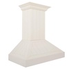 image:imageZLINE 30 in Wooden Wall Mount Range Hood in Cottage White  Includes Motor KPTT30