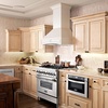 image:imageZLINE 30 in Wooden Wall Mount Range Hood in Cottage White  Includes Remote Motor