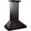image:imageZLINE 30 in Wooden Wall Mount Range Hood in Rustic Dark Finish  Includes Motor KPDD30