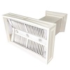 image:imageZLINE 36 Ducted Wooden Wall Mount Range Hood in Cottage White 321TT36